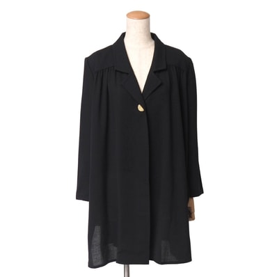 ■美品■YVES SAINT LAURENT イヴ・サンローラン ヴィンテージ ジャケット サイズ36 ロングジャケット 金ボタン 1B ブランド古着【中古】20260825/RB0542