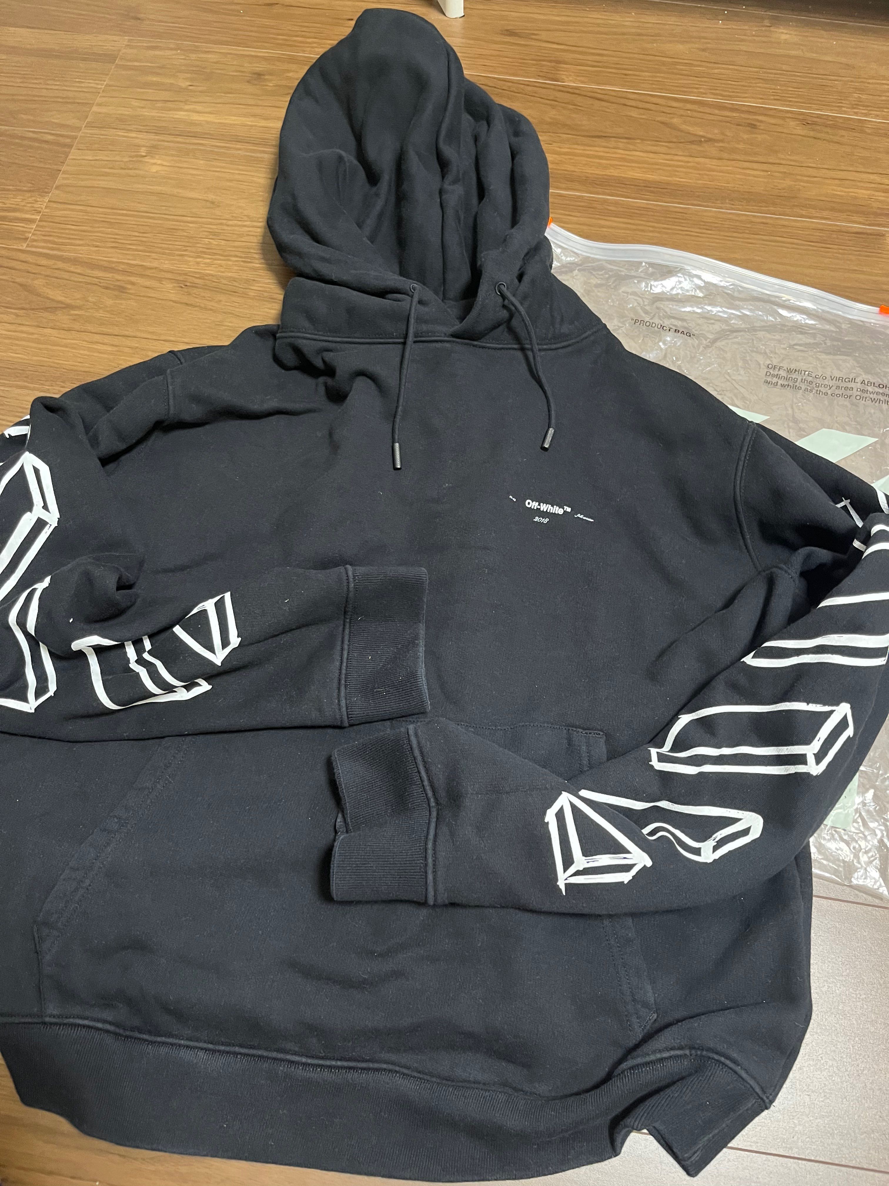 off-white 18-19AW マーカーアローフーディー