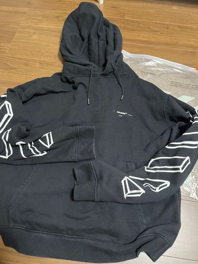 off-white 18-19AW マーカーアローフーディー