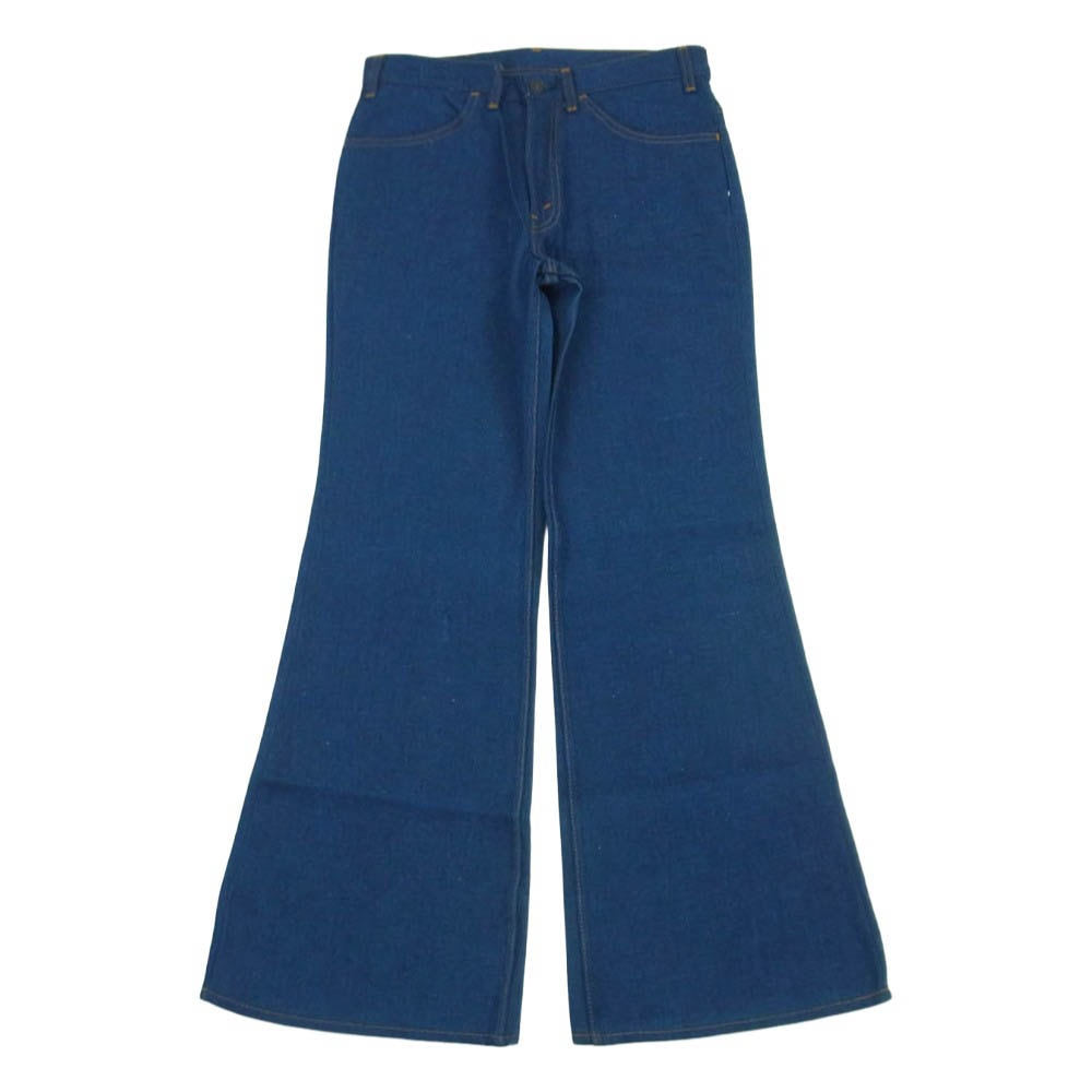 Levi's リーバイス 70 80s VINTAGE ヴィンテージ ボタン裏刻印333 メキシコ製 フレア デニム パンツ インディゴブルー系 サイズ表記なし【極上美品】【中古】