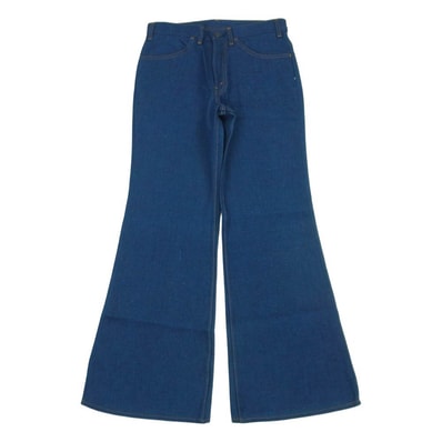 Levi's リーバイス 70 80s VINTAGE ヴィンテージ ボタン裏刻印333 メキシコ製 フレア デニム パンツ インディゴブルー系 サイズ表記なし【極上美品】【中古】