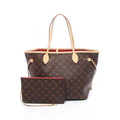 ルイ・ヴィトン LOUIS VUITTON ネヴァーフルMM スリーズ トートバッグ バッグ PVCコーティングキャンバス レザー スリーズ レディース ブラウン系 M46987 【中古】