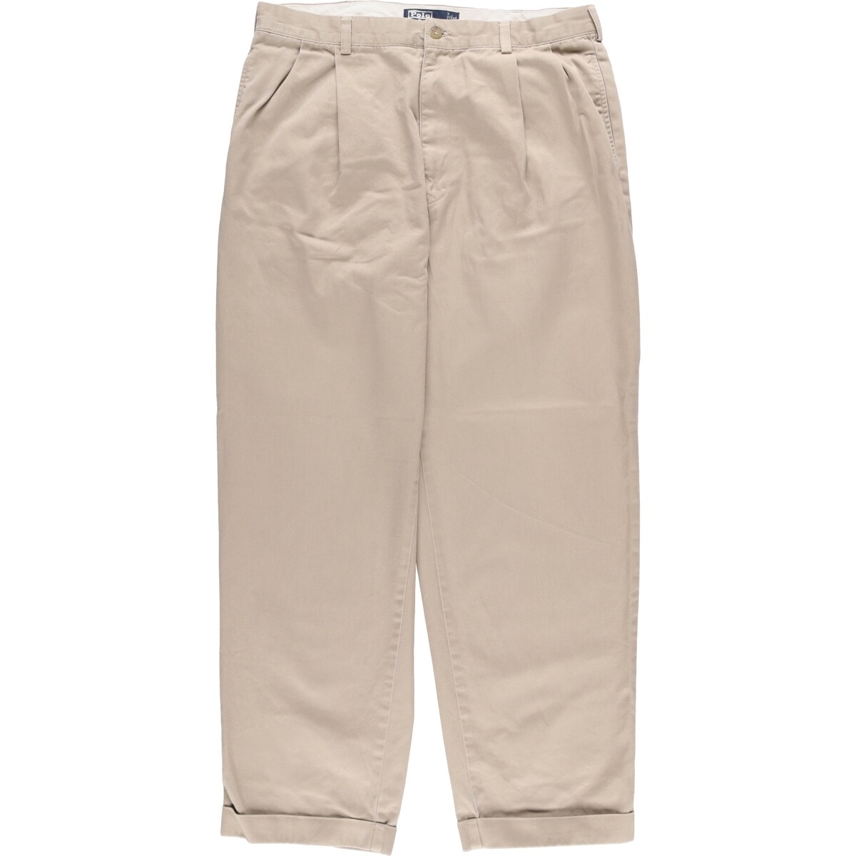 古着 ラルフローレン Ralph Lauren POLO by Ralph Lauren HAMMOND PANT ツータック チノパンツ メンズw34相当/eaa532160