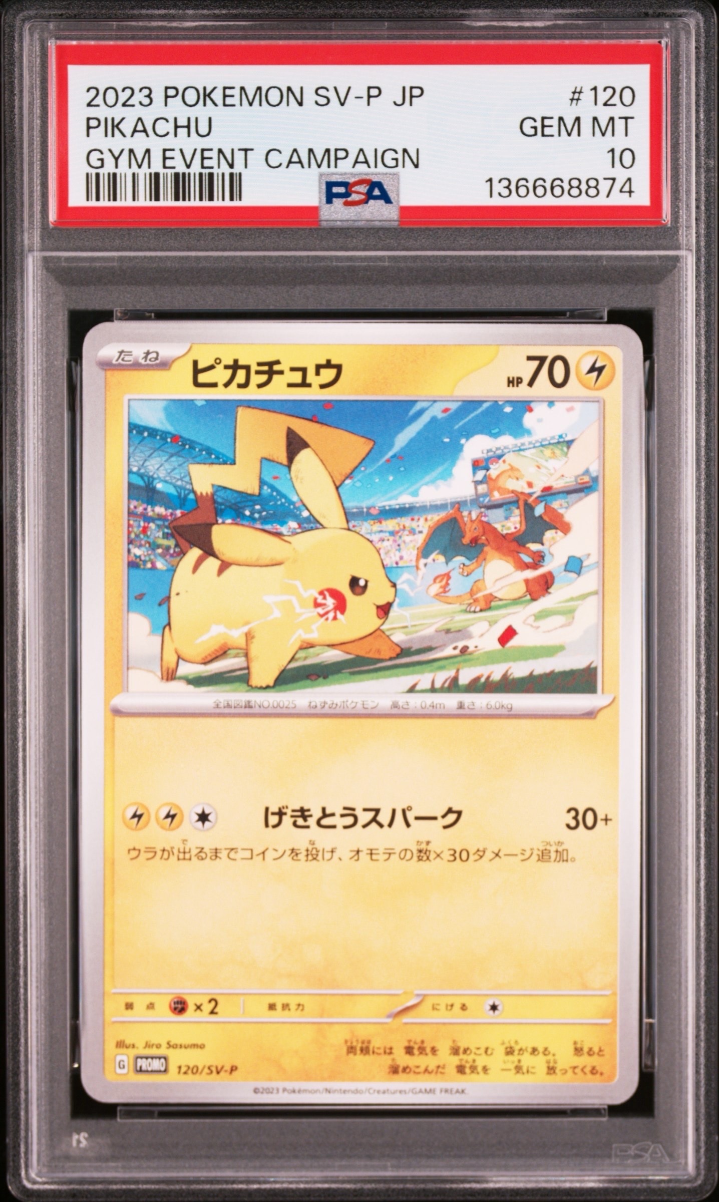 ピカチュウ: プロモ [SV-P 120](プロモーションカード「SV-P」)