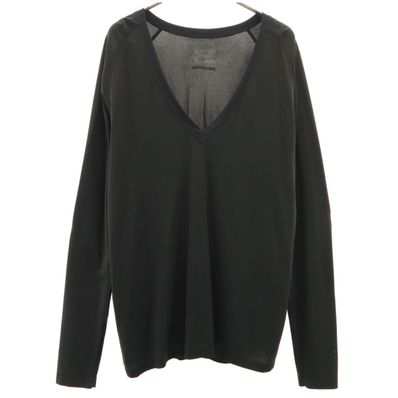 patagonia パタゴニア 長袖 Vネック ウェア M ブラック アウトドア STY23960FA17