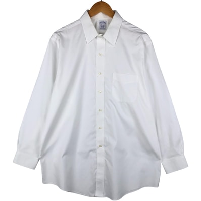 古着 ブルックスブラザーズ Brooks Brothers Est.1818 長袖 コットンシャツ メンズL相当/eaa599039