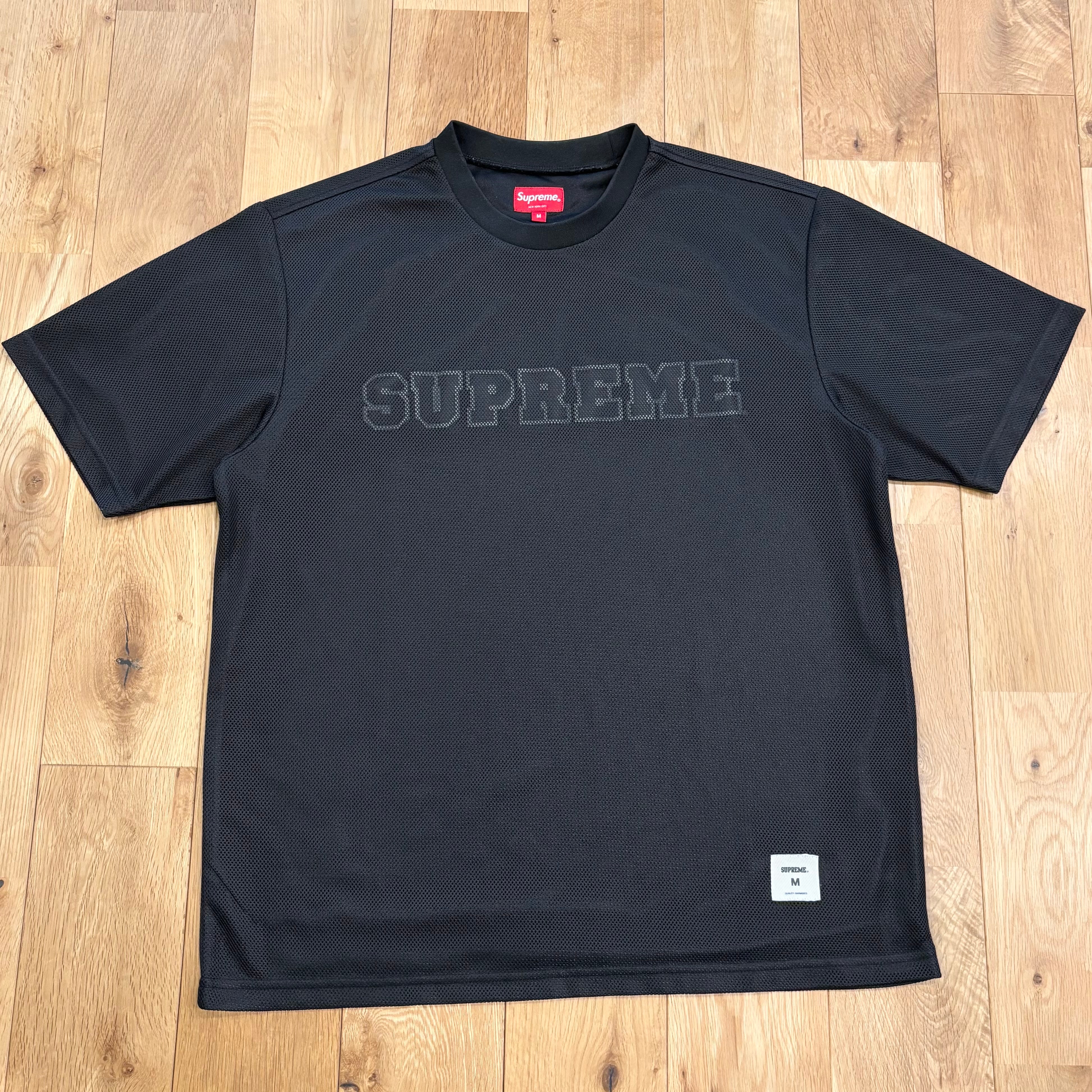 C (やや傷や汚れあり)】Supreme Dazzle Mesh S/S Top メッシュ
