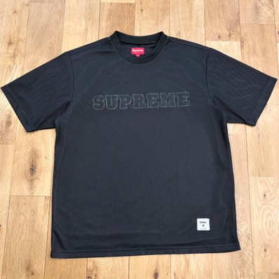 Supreme Dazzle Mesh S/S Top メッシュ ブラック 半袖 トップ シュプリーム