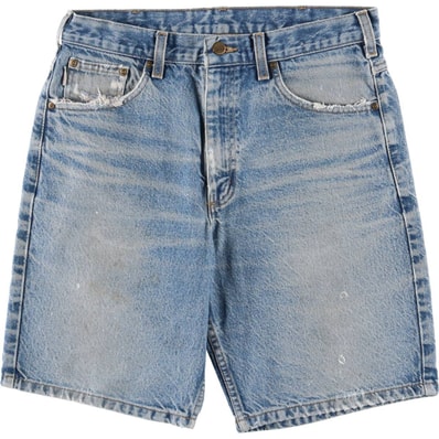 古着 カーハート Carhartt デニムショーツ ショートパンツ メンズw33相当/eaa553777