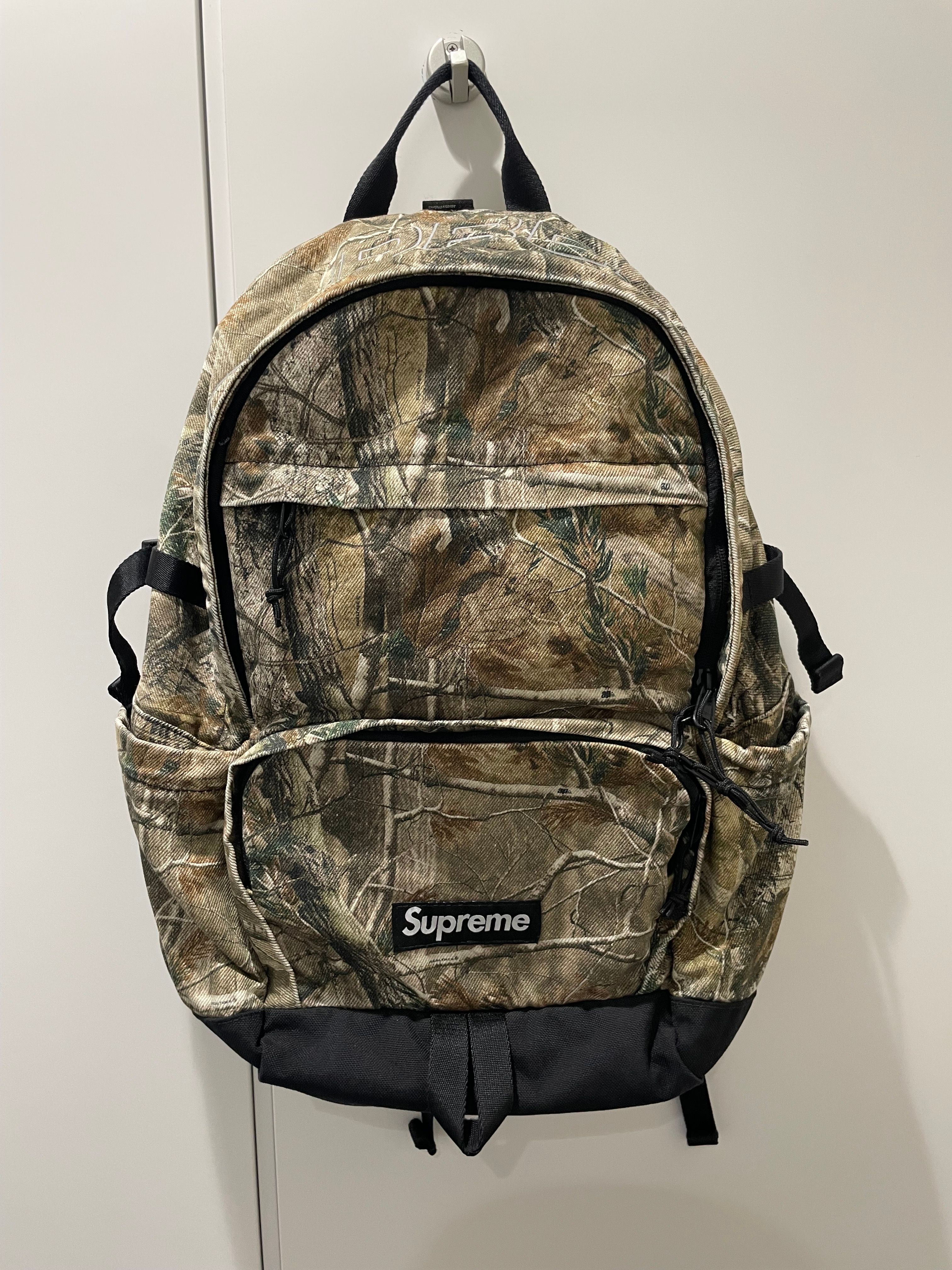 Supreme Denim Backpack "Realtree AP Camo"