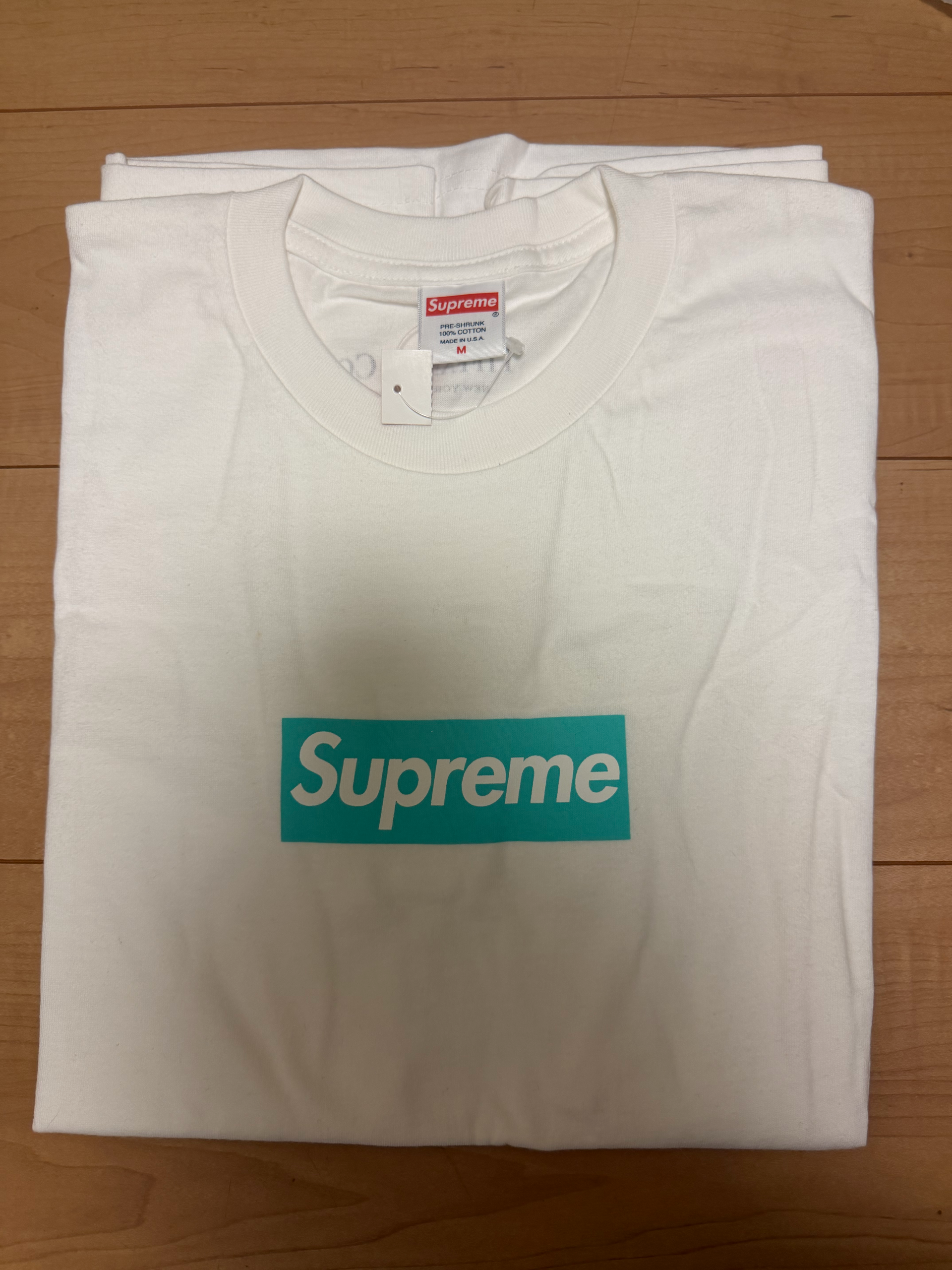 Supreme x Tiffany & Co. Box Logo Tee "White"