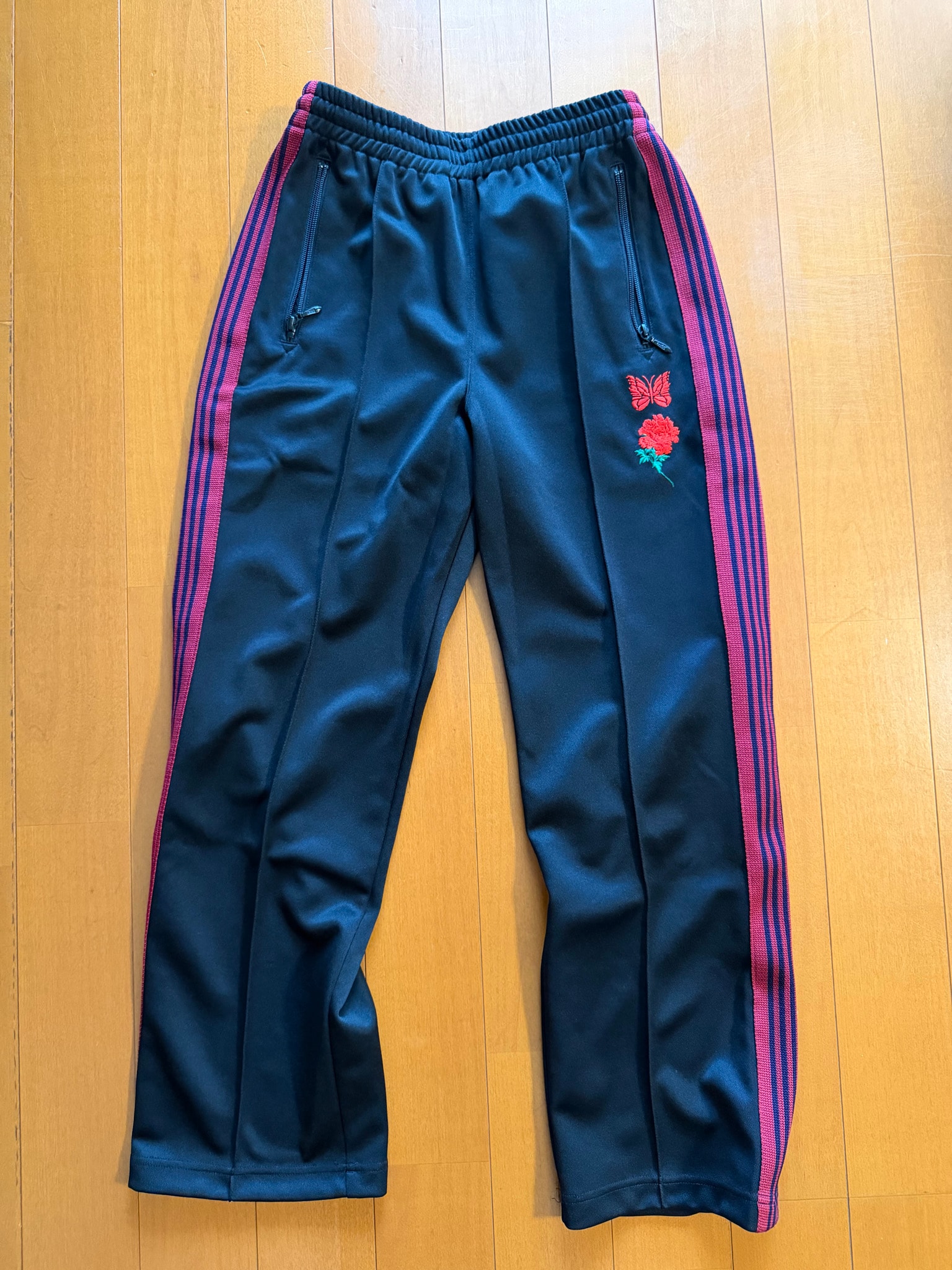 Wildside Yohji Yamamoto x Needles Narrow Track Pant "Black"