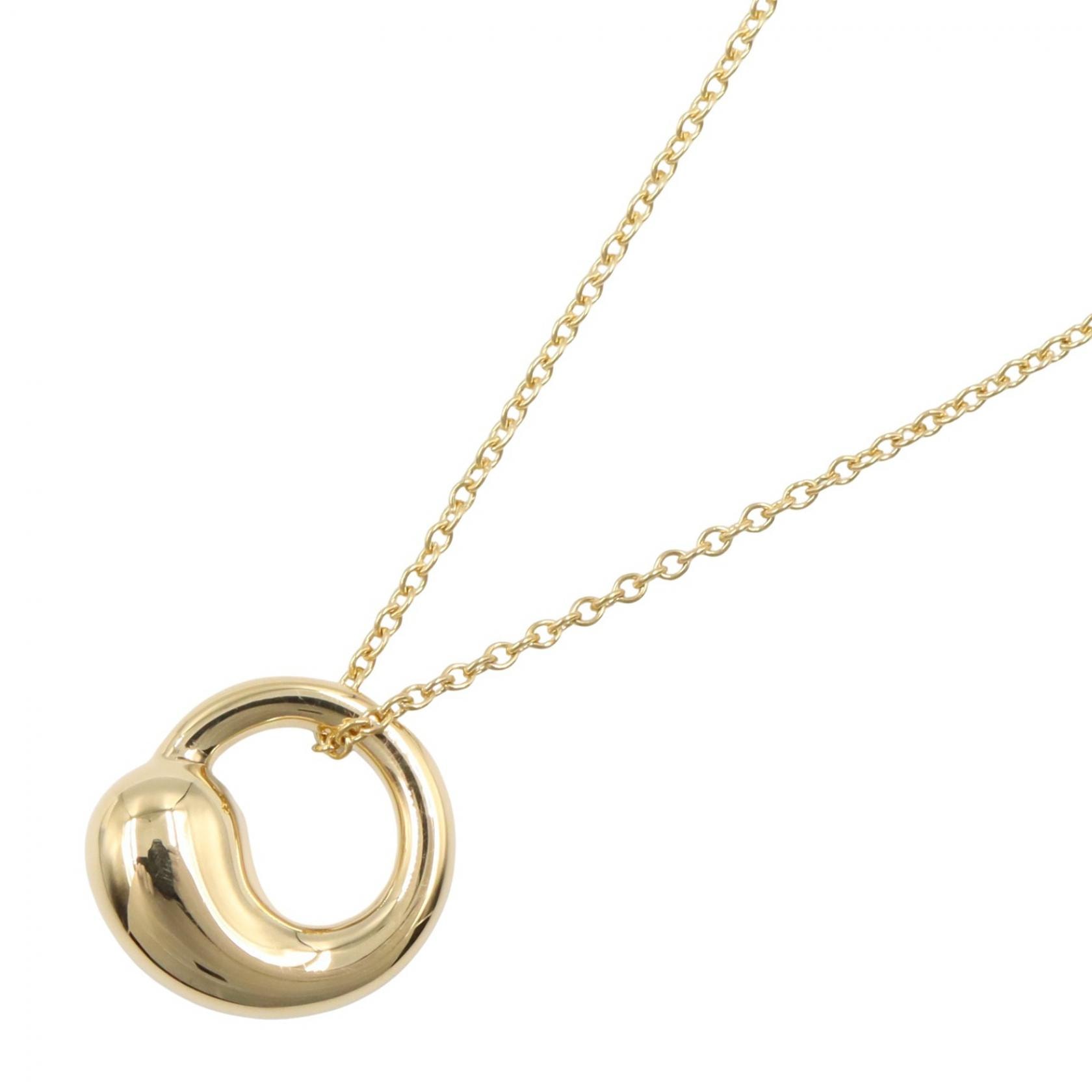 ティファニー TIFFANY&CO エターナル ネックレス ネックレス ジュエリー K18(イエローゴールド) レディース ゴールド系 【中古】