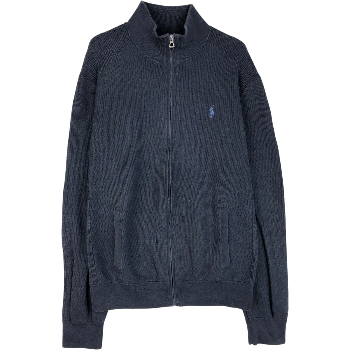 古着 ラルフローレン Ralph Lauren POLO RALPH LAUREN PIMA COTTON ドライバーズニットセーター メンズL相当/eaa645925