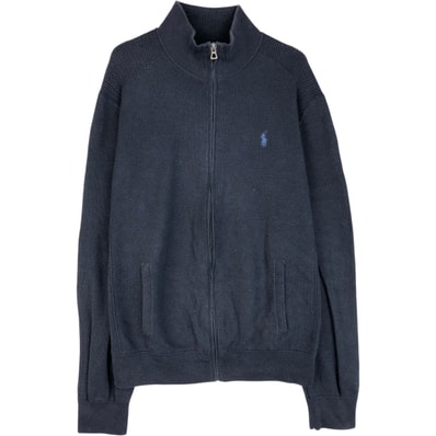 古着 ラルフローレン Ralph Lauren POLO RALPH LAUREN PIMA COTTON ドライバーズニットセーター メンズL相当/eaa645925