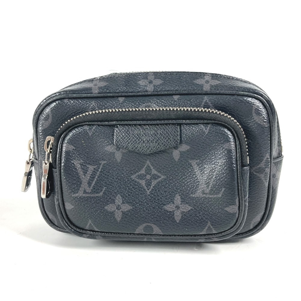 ルイヴィトン LOUIS VUITTON アウドドア ポシェット M30755 モノグラムエクリプス カバン 斜め掛け ポシェット ショルダーバッグ モノグラムエクリプスキャンバス ブラック
