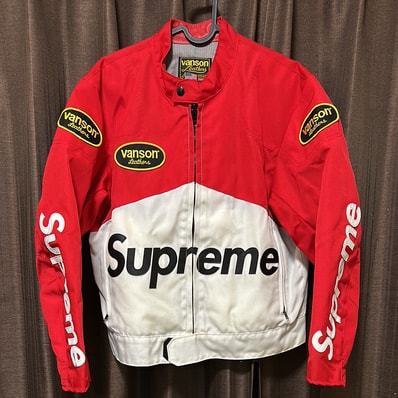 Supreme / Vanson Leathers® Cordura® Jacket "Red"