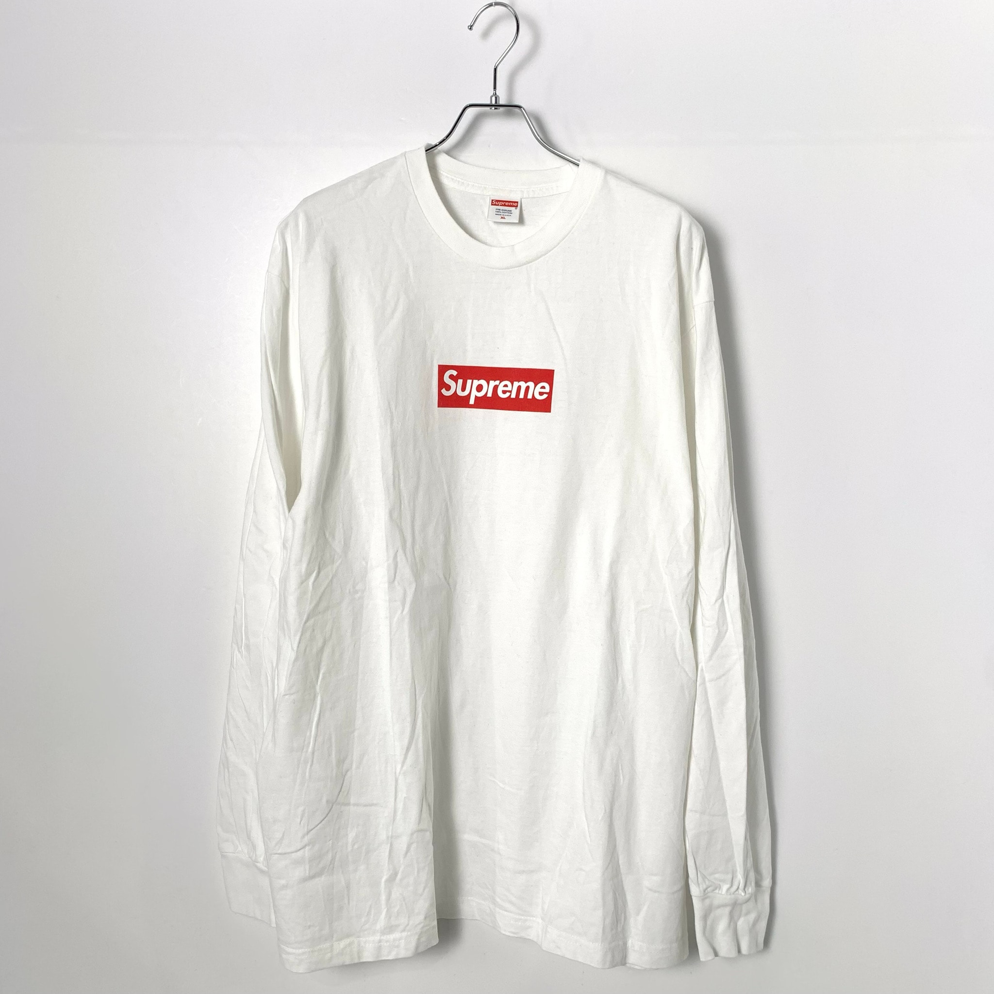 Supreme Box Logo L/S Tee "White"