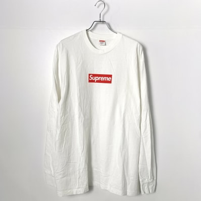 Supreme Box Logo L/S Tee "White"