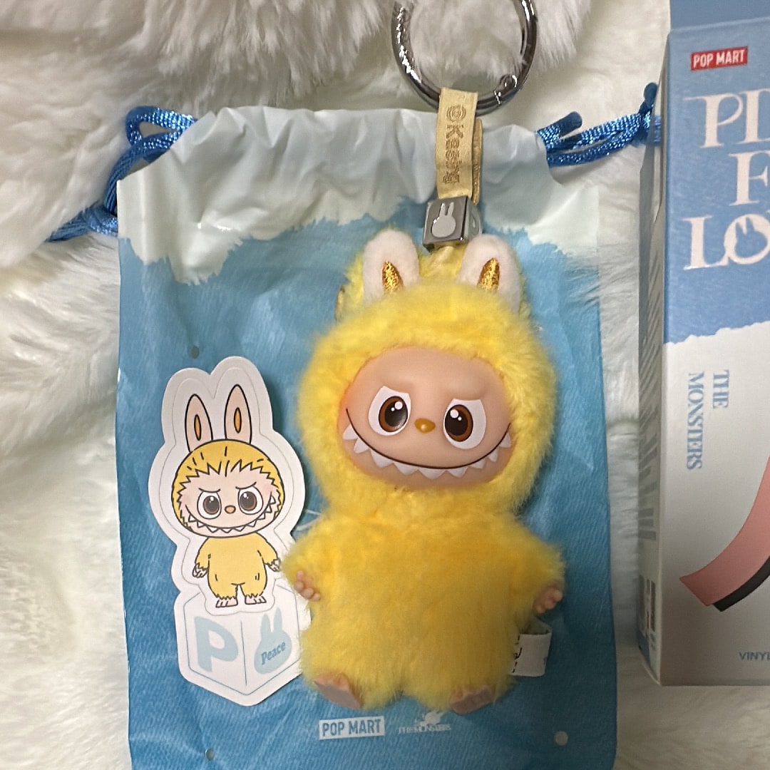 POP MART THE MONSTERS (LABUBU) Pin for Love Series-Vinyl Plush Pendant (N-Z) P