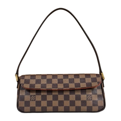 ルイヴィトン レコレータ ダミエ ハンドバッグ ダミエキャンバス N51299 ブラウン レディース LOUIS VUITTON 中古