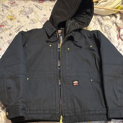 Supreme x Dickies Hooded Work Jacket "Black"