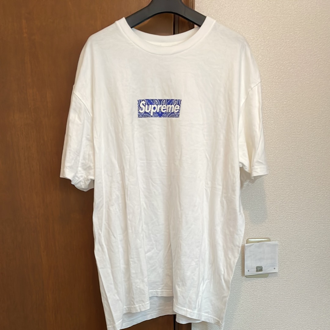 Supreme Bandana Box Logo Tee "White"