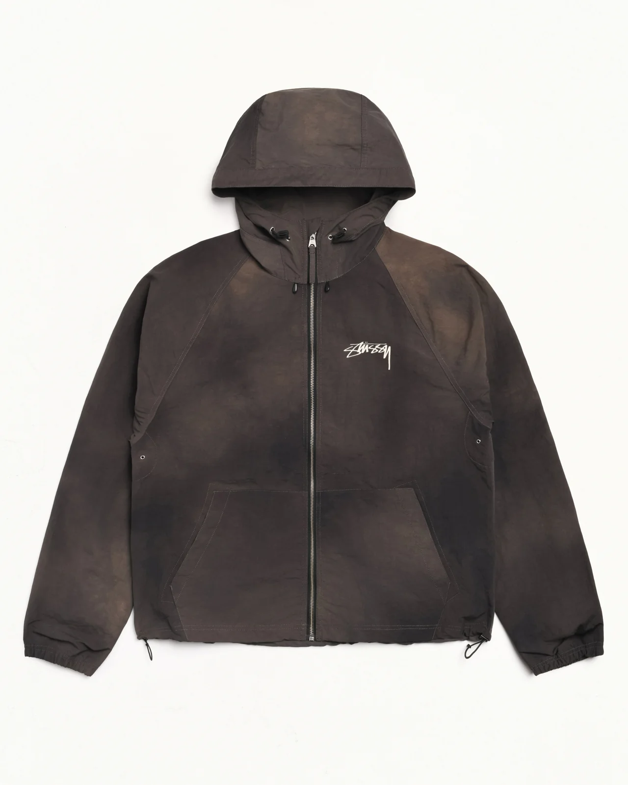 stussy シェルジャケット black