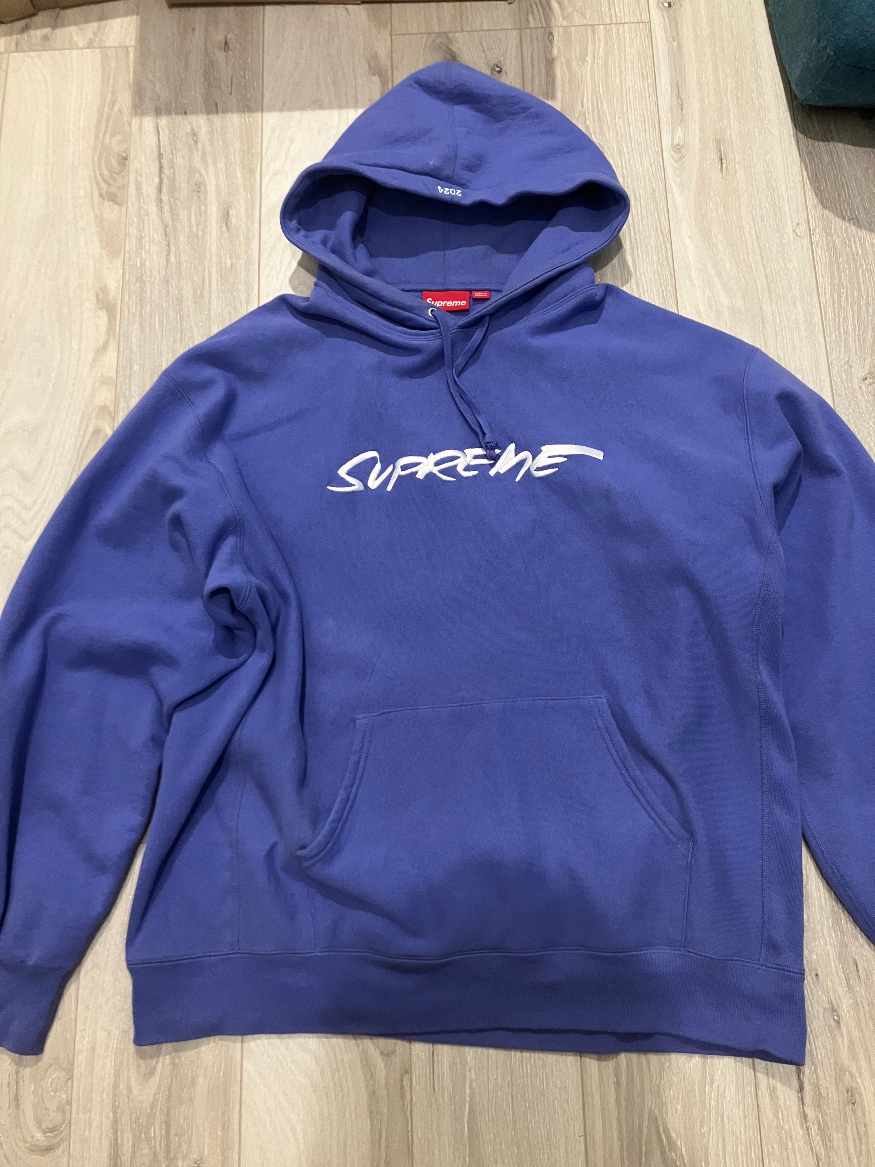 Supreme Futura Hooded Sweatshirt "Violet"