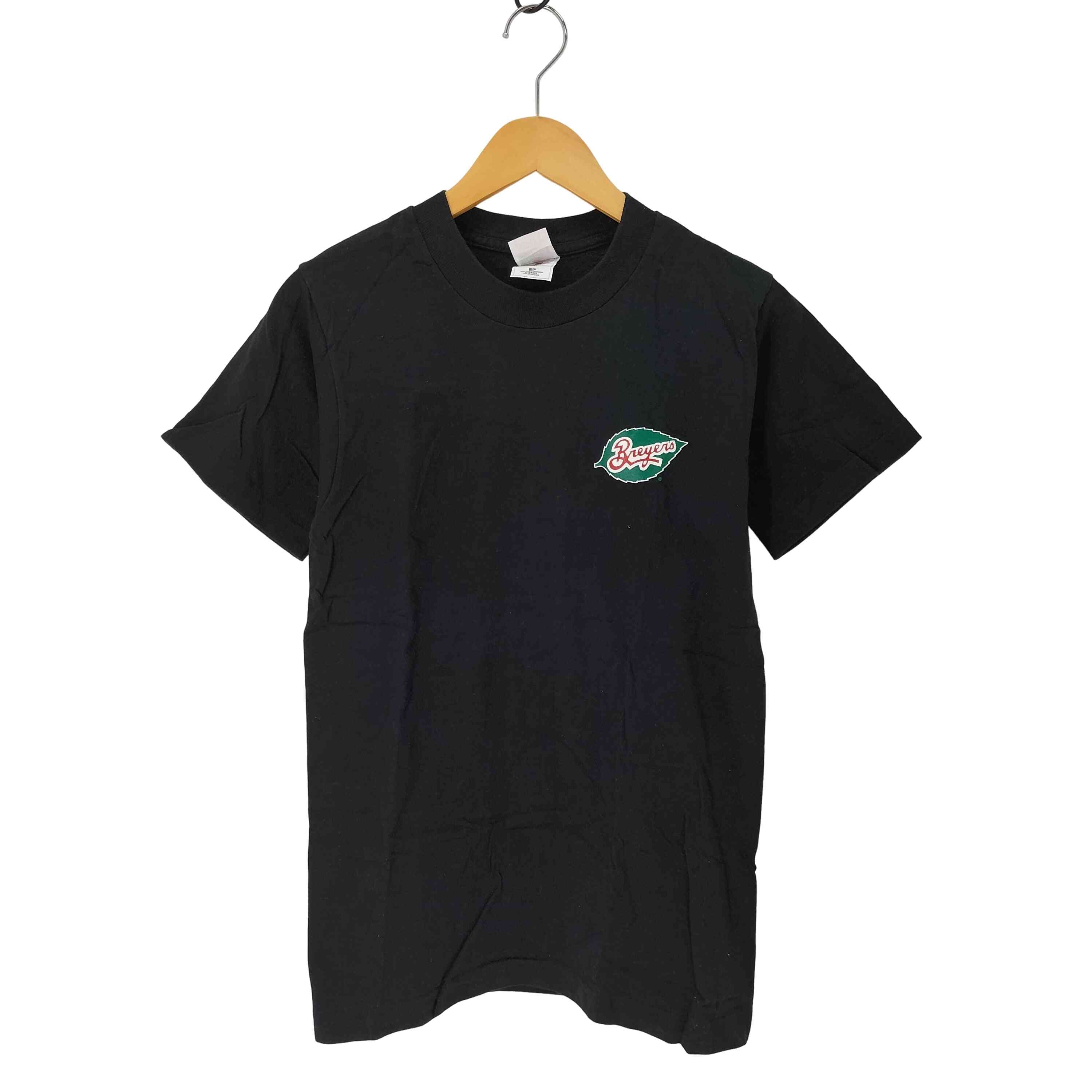 企業ロゴ シングルステッチクルーネック S/S Tシャツ【1141806636051】