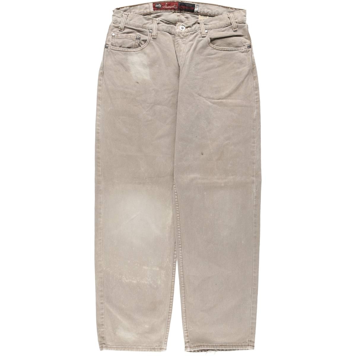 古着 90年代 リーバイス Levi's SILVER TAB シルバータブ ELEMENTS テーパードデニムパンツ USA製 メンズw32相当 ヴィンテージ/rab182046