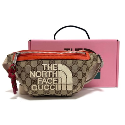 Gucci x The North Face Belt Bag "Beige Ebony"