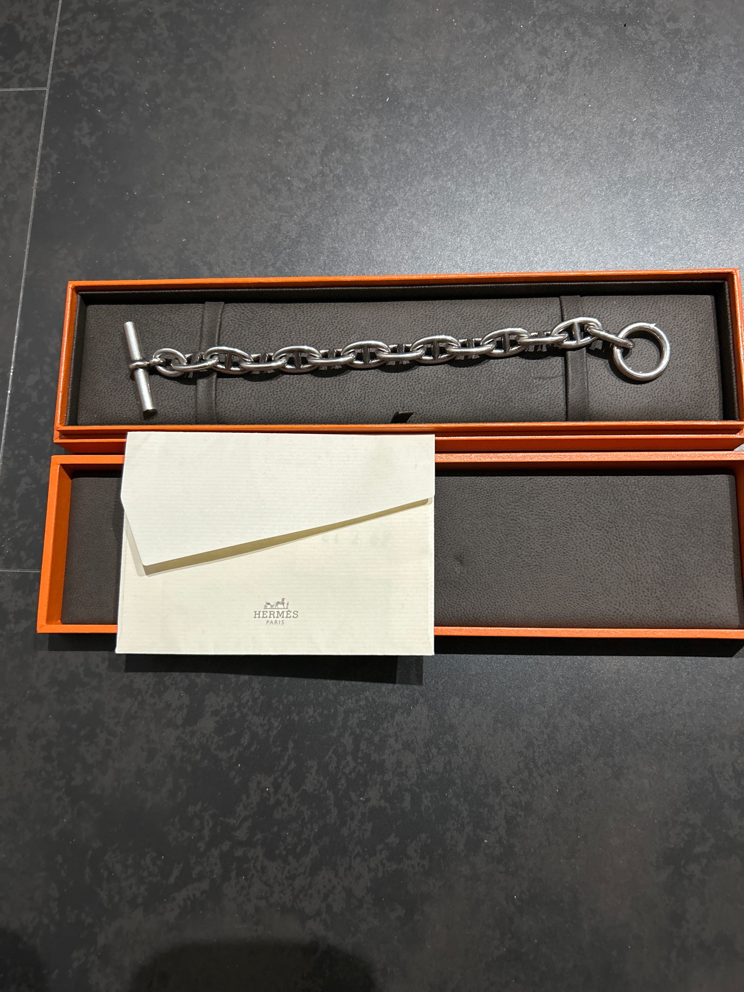 Hermes Chaine D'ancre GM Bracelet "Silver"