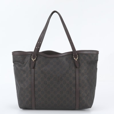 ■美品 グッチ GGスプリーム 309613 トート バッグ