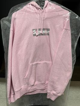 シュプリーム バーバリー ボックス ロゴ フーディー スウェットシャツ