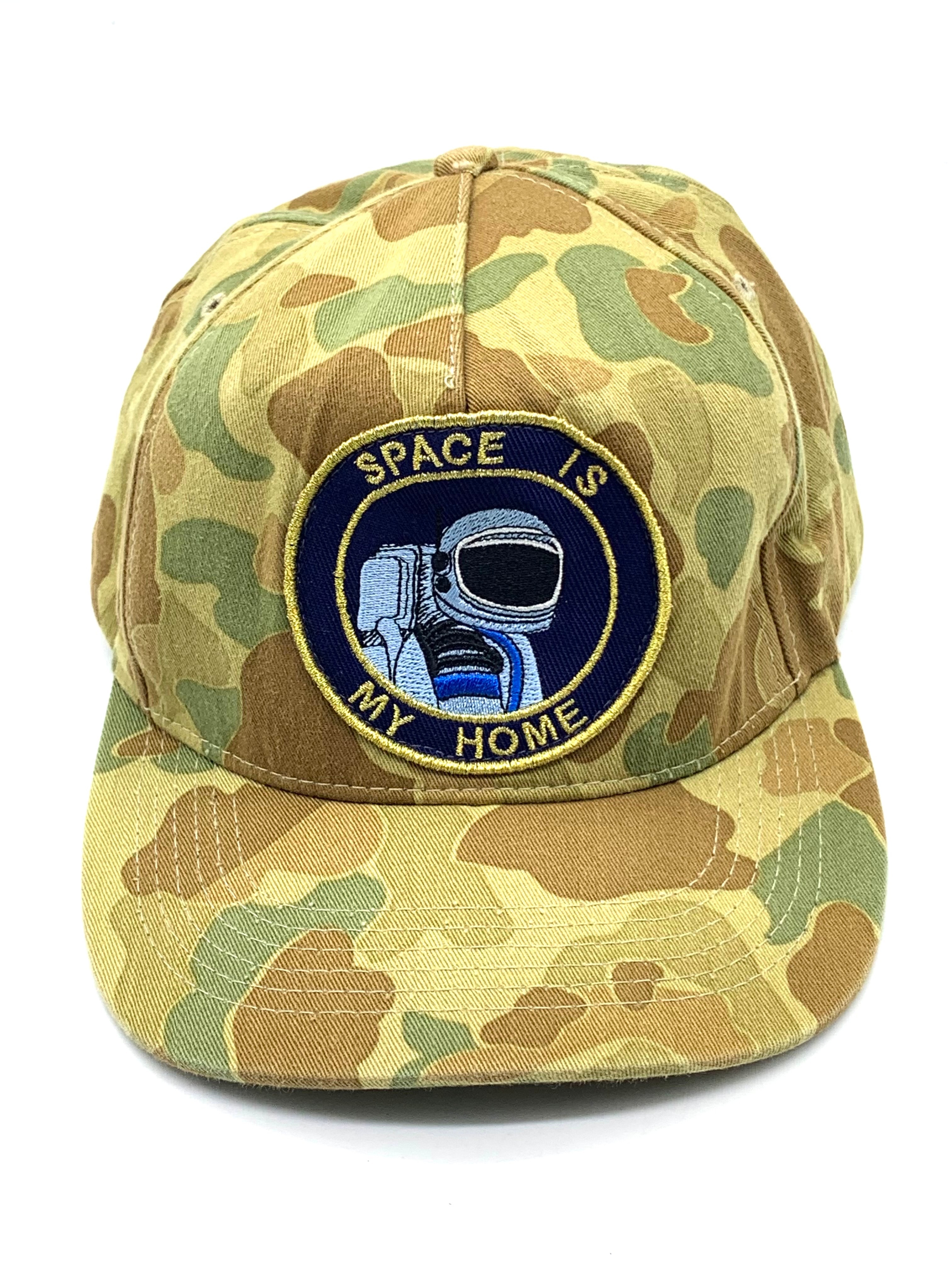 Saint Laurent Space Patch Cap Camo
