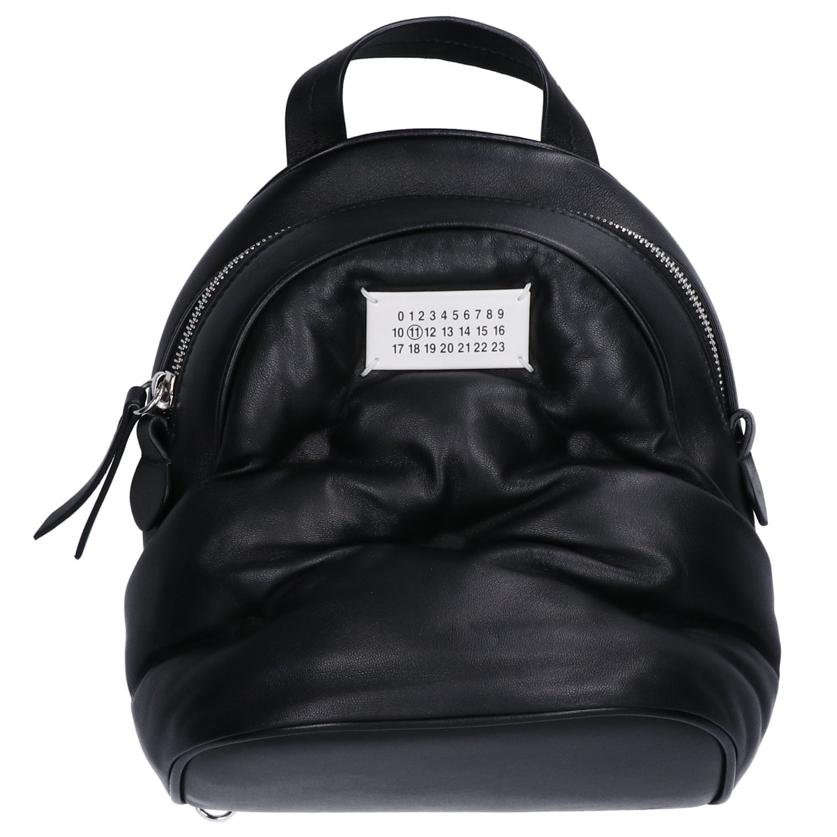 メゾンマルジェラ S56WA0014 ブラック ラムスキン グラムスラム GLAM SLAM BACKPACK -