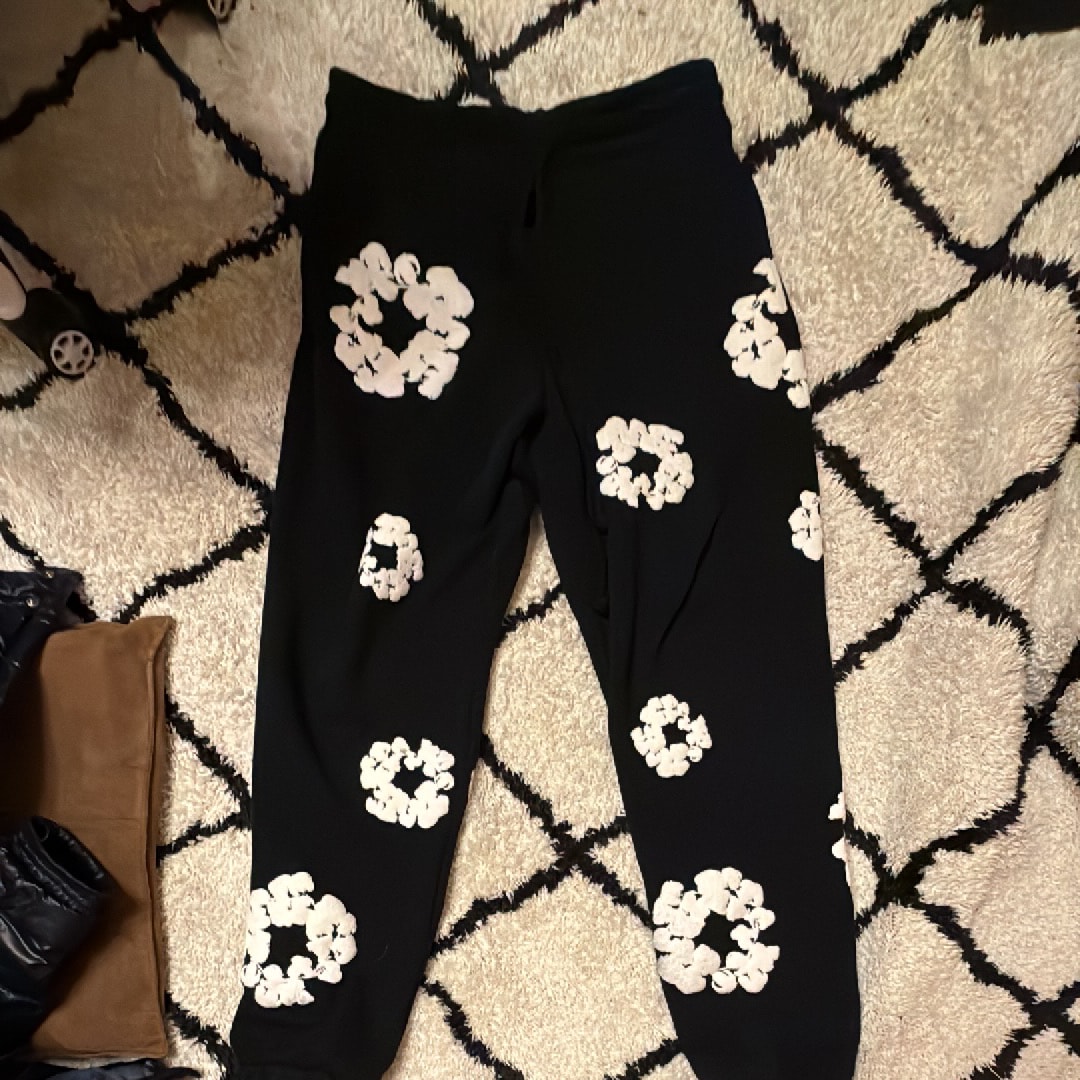 デニムティアーズ ザ コットン リース スウェット パンツ "ブラック"