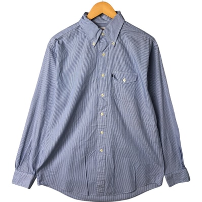 古着 ブルックスブラザーズ Brooks Brothers 346 長袖 ボタンダウンストライプシャツ メンズM相当/eaa547009