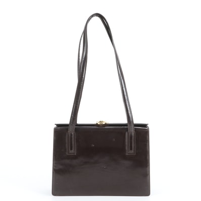 サルヴァトーレフェラガモ ガンチーニショルダーバッグ レザー