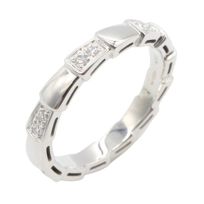 ブルガリ BVLGARI セルペンティ ヴァイパー ダイヤ リング リング・指輪 ジュエリー K18WG(ホワイトゴールド) ダイヤモンド レディース シルバー系 / クリア系 353394 【中古】