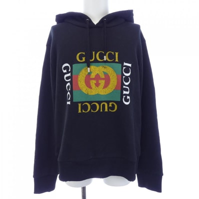 グッチ GUCCI GUCCIロゴオーバーサイズスウェットシャツ 454585-X5J57 パーカー