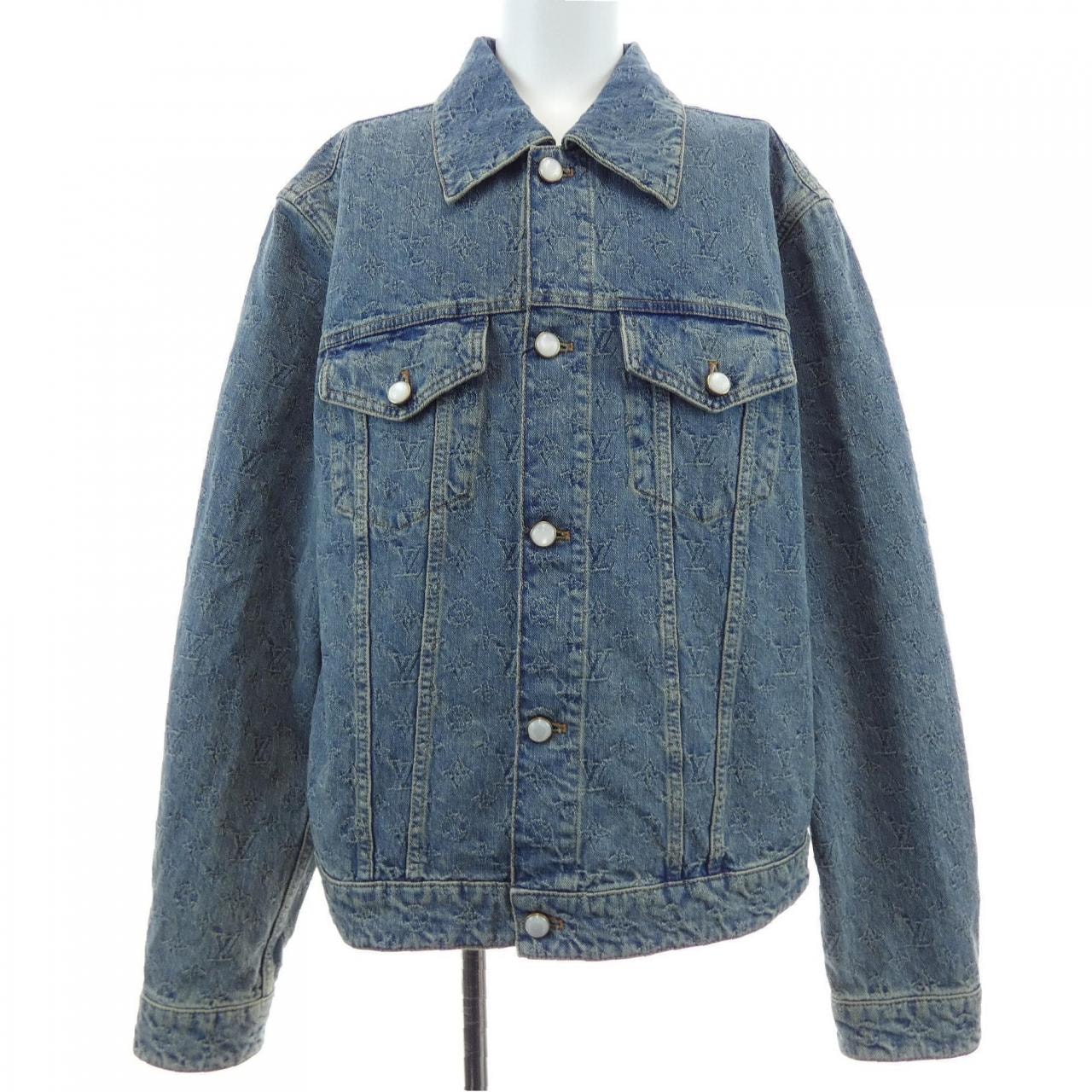 ルイヴィトン LOUIS VUITTON モノグラムジャカードデニムジャケット HRA79WUZD デニムジャケット