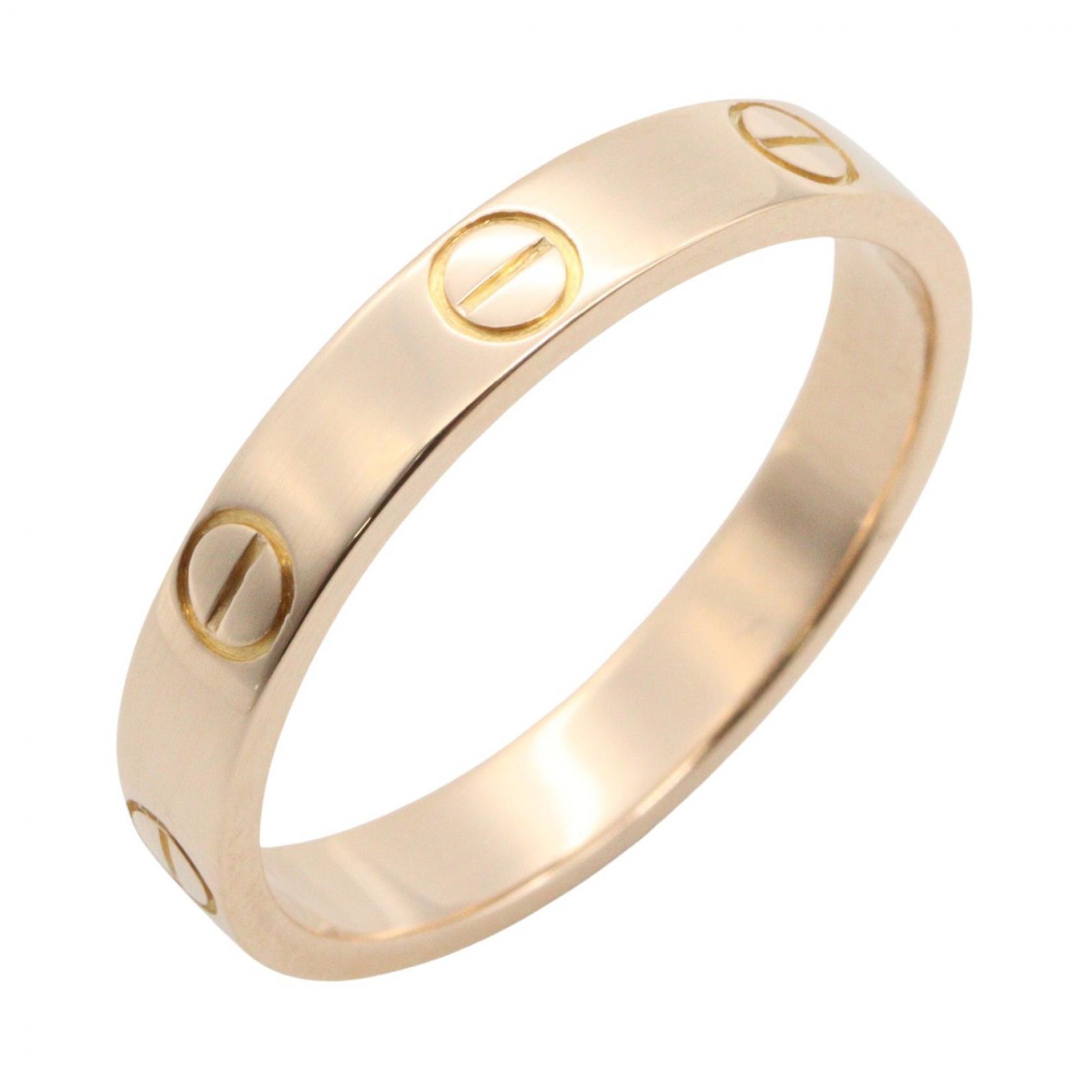 カルティエ CARTIER ミニラブリング リング・指輪 ジュエリー K18PG(ピンクゴールド) レディース ゴールド系 B4085200 【中古】