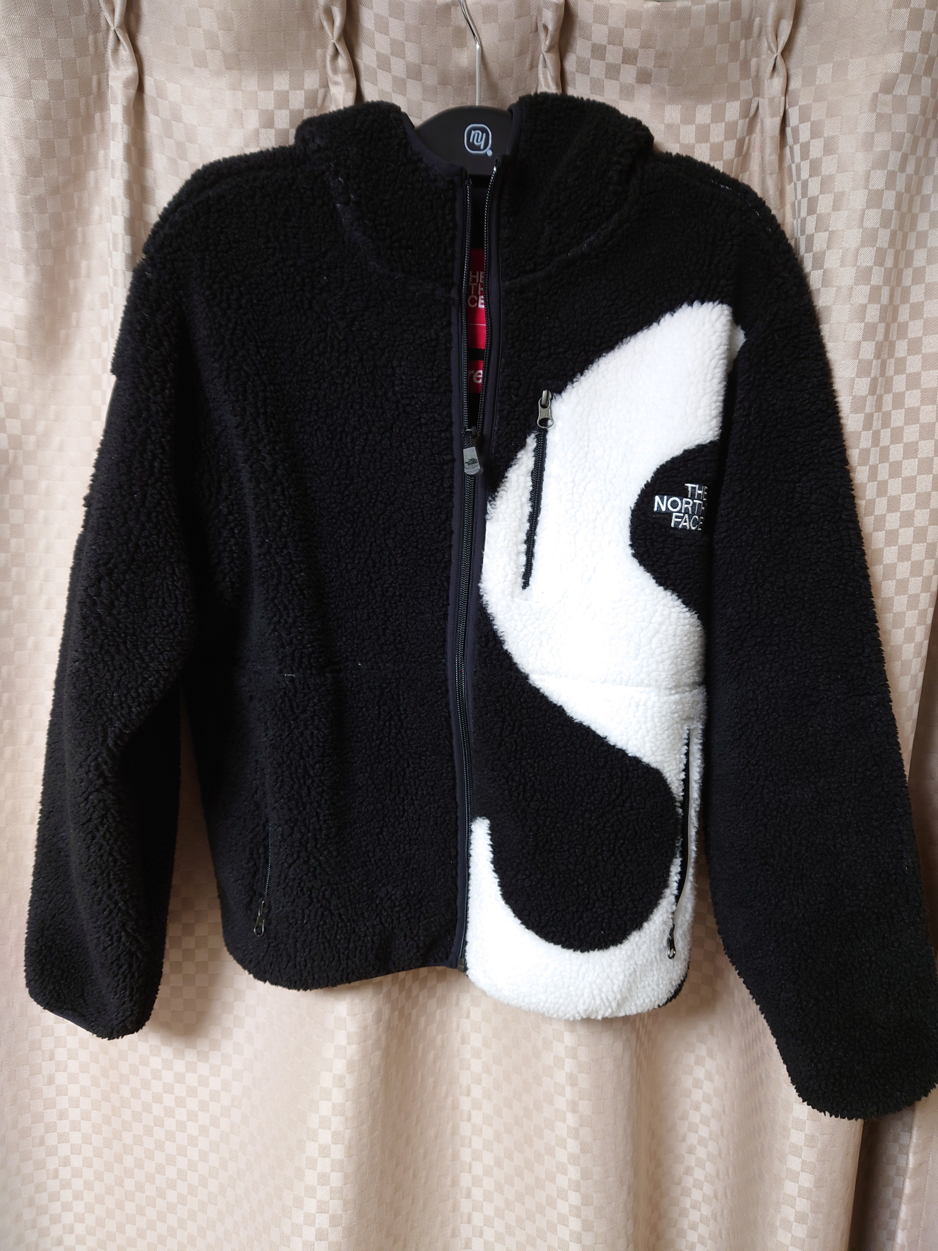 Supreme x The North Face S Logo Hooded Fleece Jacket "Black"