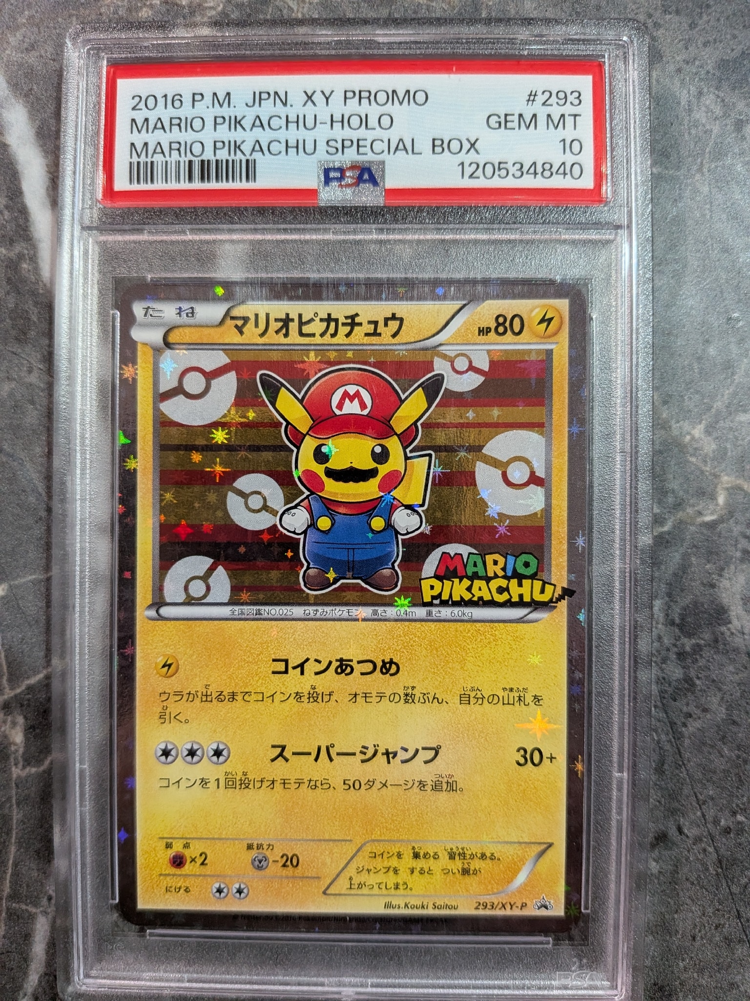 マリオピカチュウ: プロモ[XY-P 293/XY-P](プロモーションカード「XY-P」)