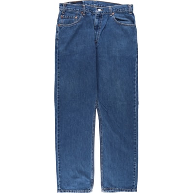 古着 リーバイス Levi's 505 REGULAR FIT STRAIGHT LEG テーパードデニムパンツ メンズw35相当/eaa663604
