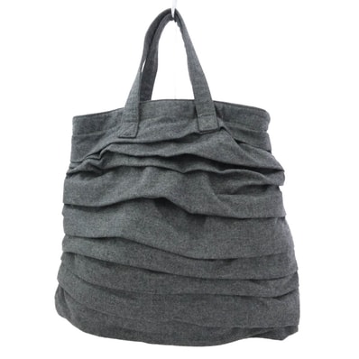 COMME des GARCONS コムデギャルソン その他バッグ RR-K205 ウール トート ハンド バッグ グレー系【中古】