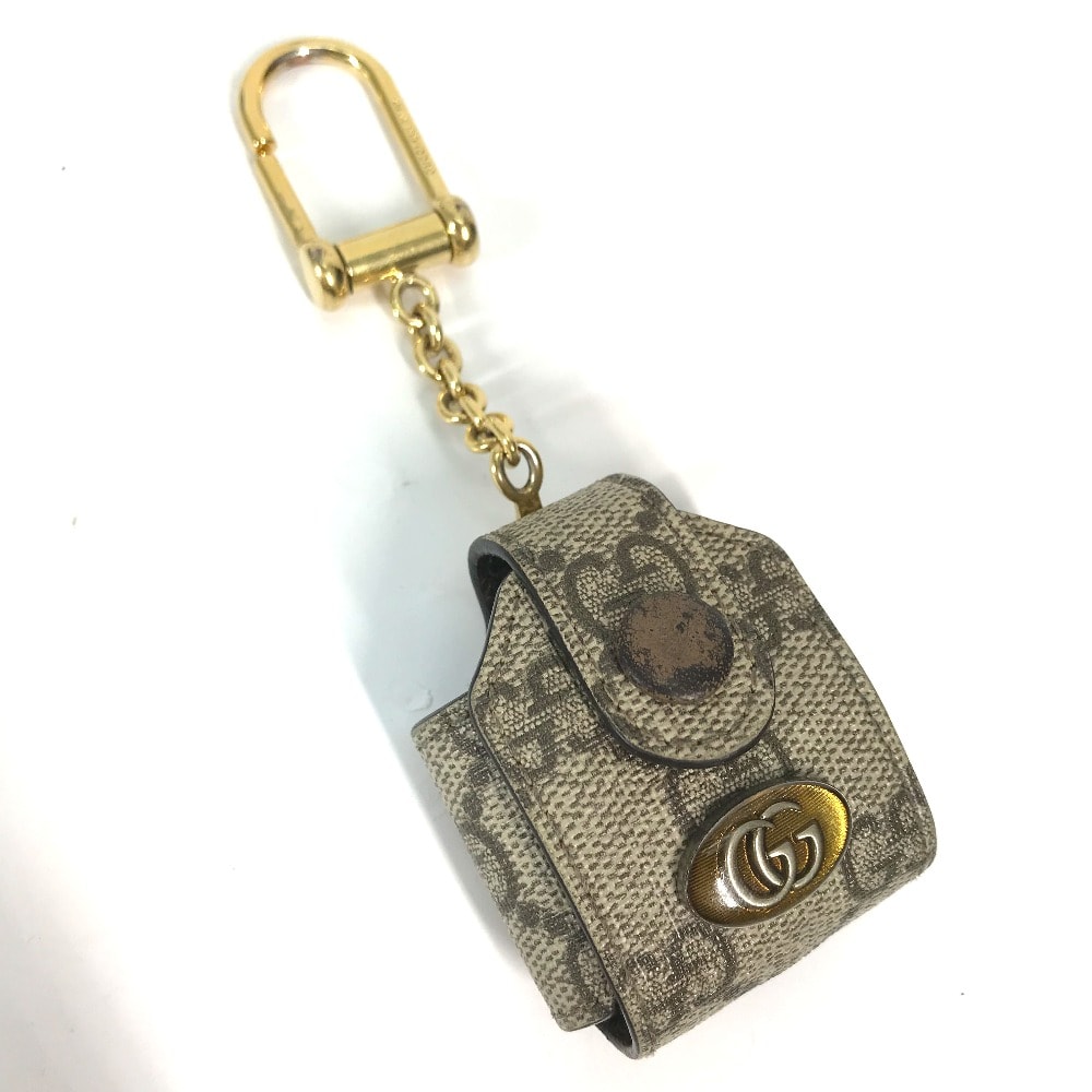 グッチ GUCCI airpodsケース エアポッズ 596720 GGスプリーム apple アップル イヤホンケース イヤフォンケース GGスプリームキャンバス ベージュ