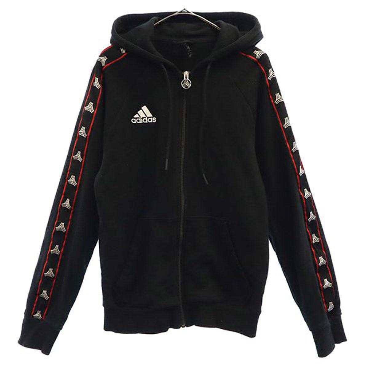 adidas 長袖 スウェット ジップパーカー